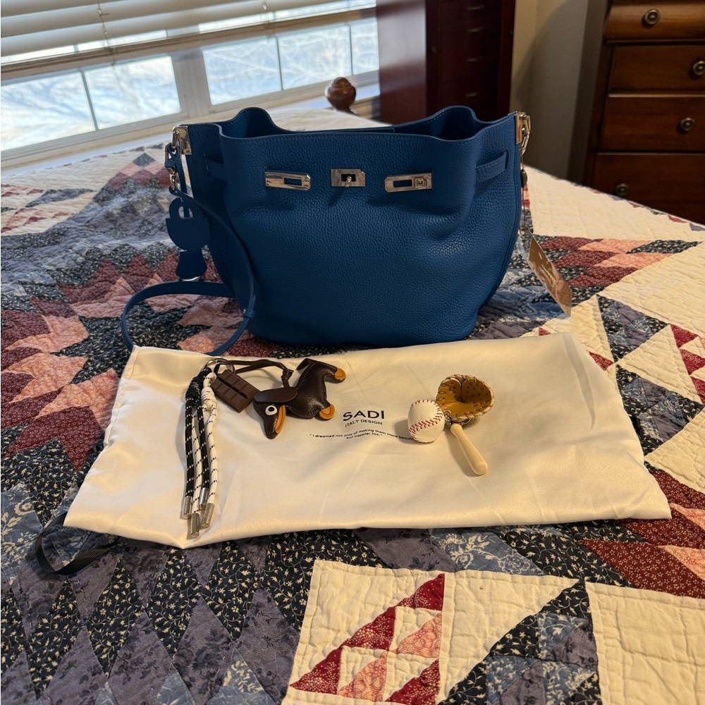 Blue Women's Shoulder Bag
